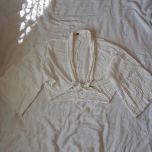 Free People Gauze Top